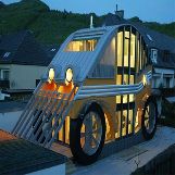 Amazing Car House Design