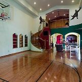 Basketball Gym inside a House