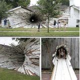 Crazy Inverted House