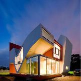 Crazy Shaped Modern House
