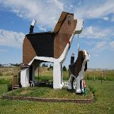 Dog Bark Park Inn in Idaho, USA