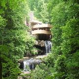 Fallingwater House in Pennsylvania, USA