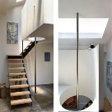 Firepole inside a House