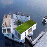 Floating Dorms in Copenhagen, Denmark