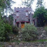 "Glass House" in Boswell, BC, Canada