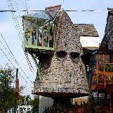 "Mushroom House" in Cincinnati, Ohio, USA