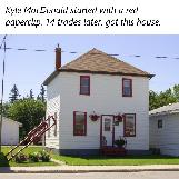 Paperclip House in Kipling, Saskatchewan, Canada