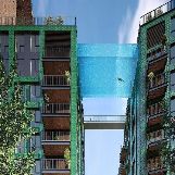 "Sky Pool" Embassy Gardens in London, England