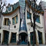 The Crooked House in Sopot, Poland