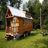 Wooden Trailer Home