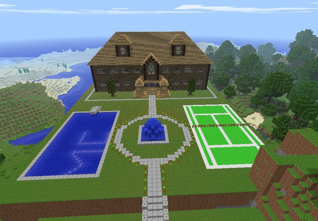  Amazing  Minecraft  Mansion Dream Homes Mortgage Calculator
