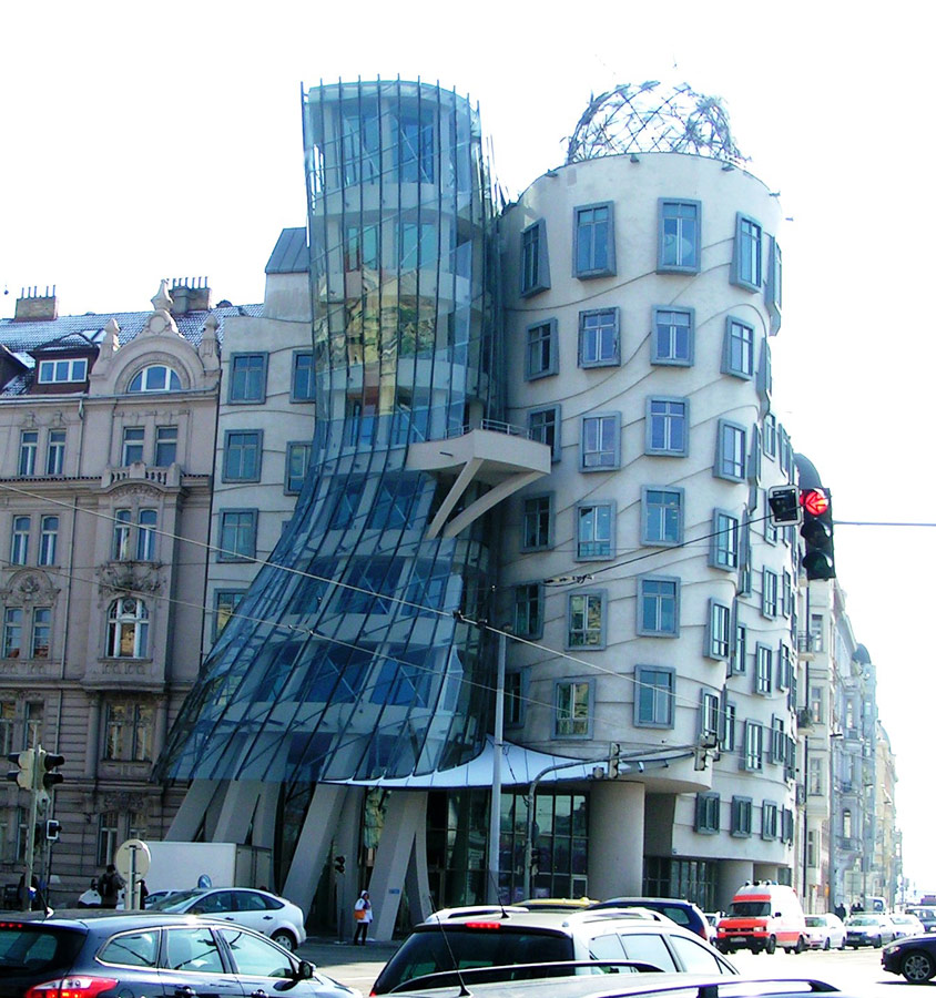 Dancing House in Prague, Czech Republic