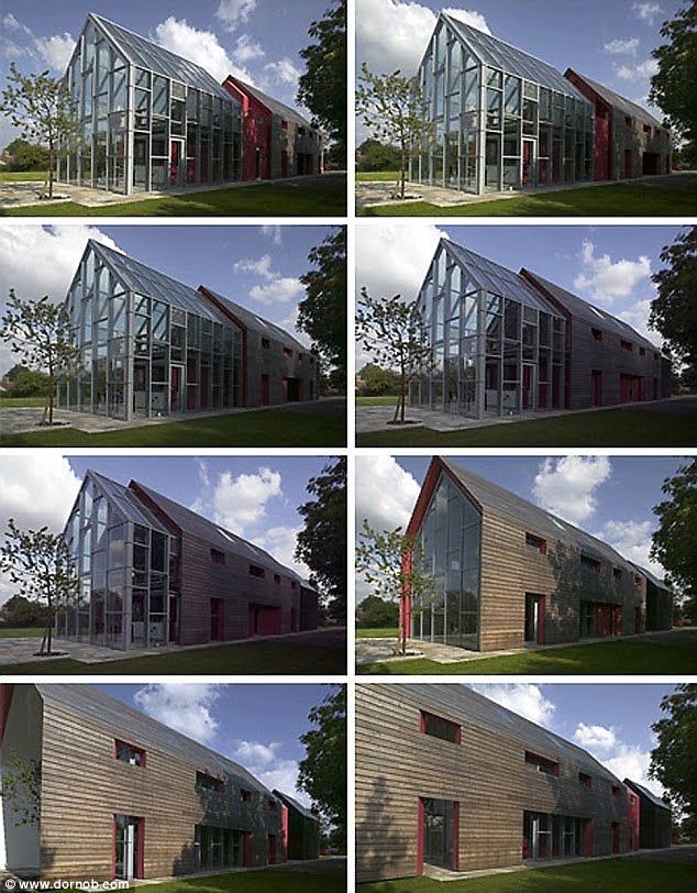 Sliding House in Suffolk, England